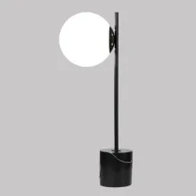 Интерьерная настольная лампа Marbella 01157/1 черный купить недорого в Крыму