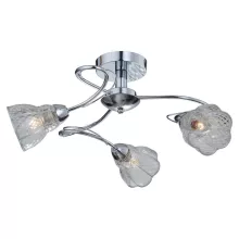 Потолочная люстра IDLamp Clairette 866/3PF-Chrome купить недорого в Крыму