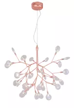 Подвесная люстра светодиодная SP36 COPPER/TRANSPARENT Crystal Lux Evita купить недорого в Крыму