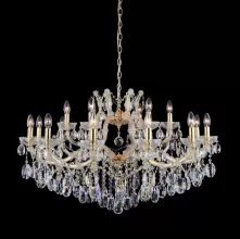 Подвесная люстра SP12+6 Crystal Lux Hollywood GOLD купить недорого в Крыму