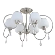 Потолочная люстра IDLamp Beatrice 855/6PF-Whitechrome купить недорого в Крыму