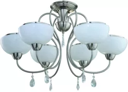 Люстра IDLamp Dzhuzefina 856/6PF-Whitechrome купить недорого в Крыму