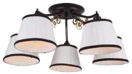 Потолочная люстра Arte Lamp Capri A6344PL-5BR купить недорого в Крыму