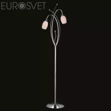 Eurosvet 22080/2F хром Торшер ,кабинет,зал,гостиная,спальня