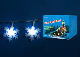 Гирлянда  ULD-S0700-050/DTA WHITE IP20 SNOWFLAKES-2 купить недорого в Крыму