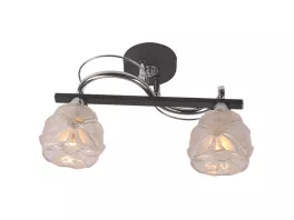 Потолочная люстра IDLamp Allegra 218/2PF-Blackchrome купить недорого в Крыму