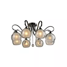 Потолочная люстра IDLamp Merinella 877/8PF-Darkchrome купить недорого в Крыму