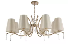Подвесная люстра SP8 Crystal Lux Renata GOLD купить недорого в Крыму