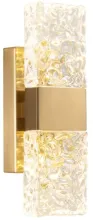 Бра Wall lamp 88068W gold/clear купить недорого в Крыму