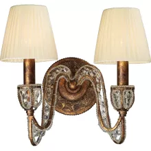 Бра N-Light Gertruda 6230/2 spanish bronze купить недорого в Крыму