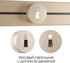 Трековая подсветка Am-track-sockets-39 397953TLS/LWS Gold купить недорого в Крыму