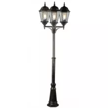 Arte Lamp A1207PA-3BN Наземный уличный фонарь ,сад