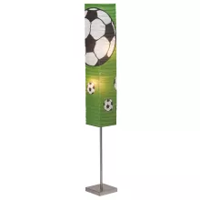 Лампа напольная "Soccer" 1x60W, металл/бумага, 230V, Е27, пестрый купить недорого в Крыму