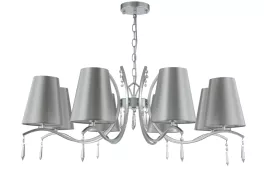 Подвесная люстра SP8 Crystal Lux Renata SILVER купить недорого в Крыму