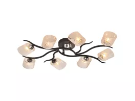 Потолочная люстра IDLamp Orlenda 207/8PF-Black купить недорого в Крыму