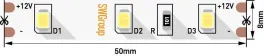 Светодиодная лента SWG260 SWG260-12-6.3-W-M купить недорого в Крыму