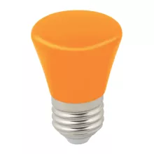 Лампочка светодиодная  LED-D45-1W/ORANGE/E27/FR/С BELL купить недорого в Крыму