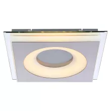 Светильник потолочный GLOBO 41113D, никель, LED, 1x20W купить недорого в Крыму