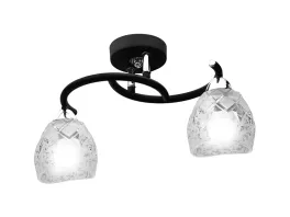 Потолочная люстра IDLamp Rosalba 381/2PF-Blackchrome купить недорого в Крыму