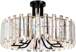 Arte Lamp A1028PL-8BK Потолочная люстра 