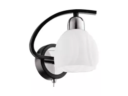 Бра в цвете венге IDLamp 389 389/1A-Blackchrome купить недорого в Крыму