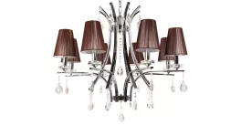 Подвесная люстра LDP 66247-8 BR Lumina Deco Glamour купить недорого в Крыму