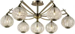 Хрустальная люстра N-Light Lancaster 917-07-53 antique brass + white crystal купить недорого в Крыму