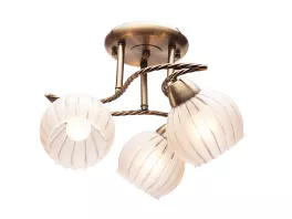 Потолочная люстра IDLamp Carlota 244/3PF-Oldbronze купить недорого в Крыму