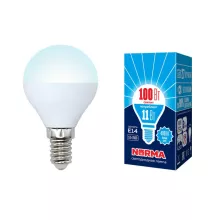 Лампочка светодиодная  LED-G45-11W/NW/E14/FR/NR картон купить недорого в Крыму