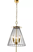 Подвесная люстра SP3 BLACK/GOLD Crystal Lux MODESTO купить недорого в Крыму