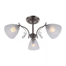 Потолочная люстра IDLamp Orebella 852/3PF-Oldbronze купить недорого в Крыму