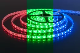 Светодиодная лента  Лента светодиодная 12V 14,4W 60Led 5050 IP65 RGB, 5м купить недорого в Крыму