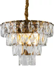 DeLight Collection KG1113P-7 brass/clear Подвесная люстра 