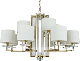 Подвесная люстра 35400 35408+4/C gold без абажуров купить недорого в Крыму