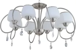 Потолочная люстра IDLamp Beatrice 855/8PF-Whitechrome купить недорого в Крыму