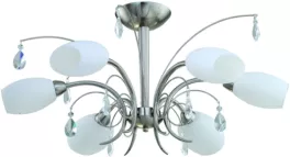 Потолочная люстра IDLamp Rosanna 805/6PF-Whitechrome купить недорого в Крыму