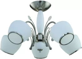 Потолочная люстра IDLamp Imelda 842/5PF-Whitechrome купить недорого в Крыму