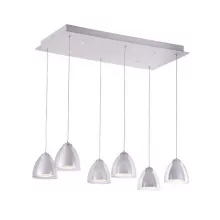 Каскадный подвесной светильник IDLamp Mirella 394/6-LEDWhite купить недорого в Крыму