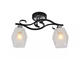 Потолочная люстра IDLamp Kinsey 233/2PF-Blackchrome купить недорого в Крыму