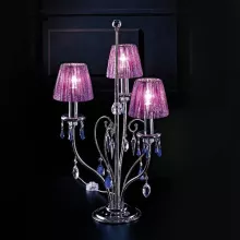 Интерьерная настольная лампа VIOLET 118L02 Chrome violet Sw купить недорого в Крыму