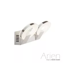 Настенный светильник IDLamp Arien 400/2A-LEDWhitechrome купить недорого в Крыму