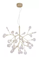 Подвесная люстра светодиодная SP36 GOLD/TRANSPARENT Crystal Lux Evita купить недорого в Крыму