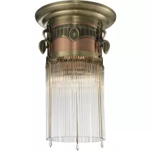 Потолочный светильник N-Light Warren 664-03-53 antique brass купить недорого в Крыму