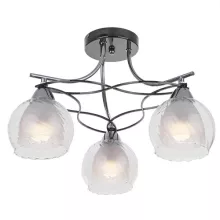 Потолочная люстра IDLamp Isabella 873/3PF-Darkchrome купить недорого в Крыму