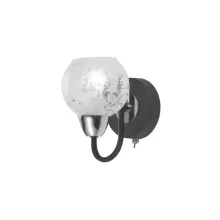 Бра IDLamp Herminia 382/1PF-Blackchrome купить недорого в Крыму