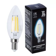 Лампочка светодиодная филаментная  E14-7W-NH-candle filament_lb купить недорого в Крыму
