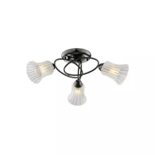 Люстра в цвете венге IDLamp Zhinevra 246/3PF-Blackwhite купить недорого в Крыму