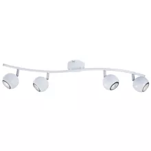 Arte Lamp A6251PL-4WH Спот на штанге ,экспозиция,магазин,кафе,гостиная,спальня