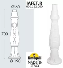 Fumagalli 000.162.000.W0 Столб для светильника 