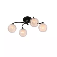 Потолочная люстра IDLamp Nerina 845/4PF-Blackchrome купить недорого в Крыму